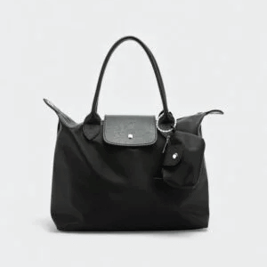 Tiger Large Black Handbag