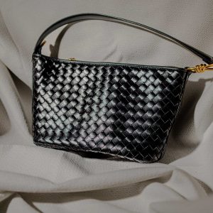 Black Weave Bag